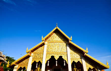 temple in thailandの写真素材
