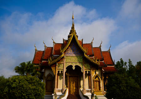 temple in thailandの写真素材