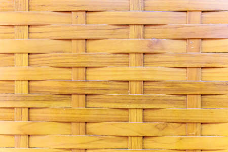 Traditional wattle wall, made form bamboo, concept for background texture.の写真素材