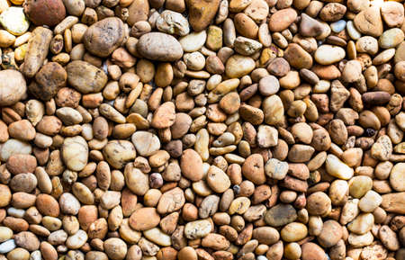 Brown gravel textureの写真素材