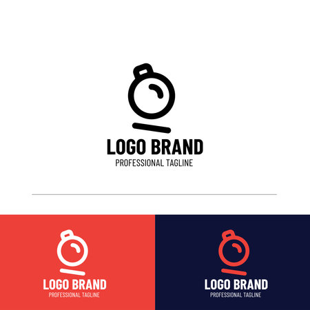 Abstract logo design. Vector logo template. letter design vector. Abstract, design concept, logo, logotype element for template.のイラスト素材