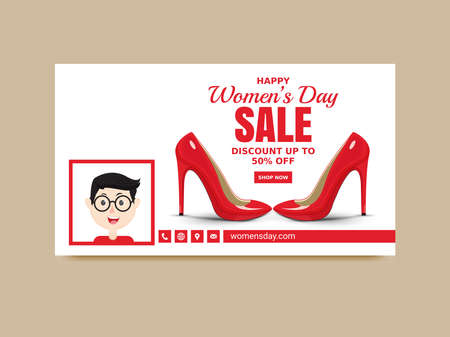 Happy Women\'s Day Design Elements. International women\'s day icon. Minimalistic design for international women\'s day concept.Vector illustration.のイラスト素材