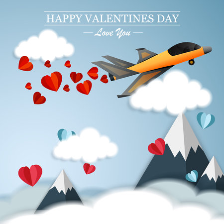 Valentines day sale background. Vector illustration. Wallpaper, flyers, invitation, posters, brochure, voucher,banners.のイラスト素材