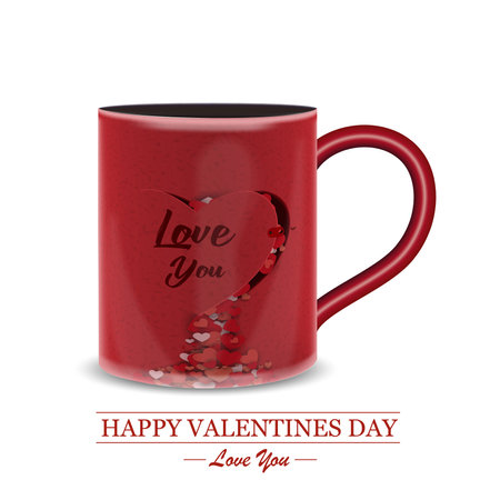 Valentines day sale background. Vector illustration. Wallpaper, flyers, invitation, posters, brochure, voucher,banners.のイラスト素材