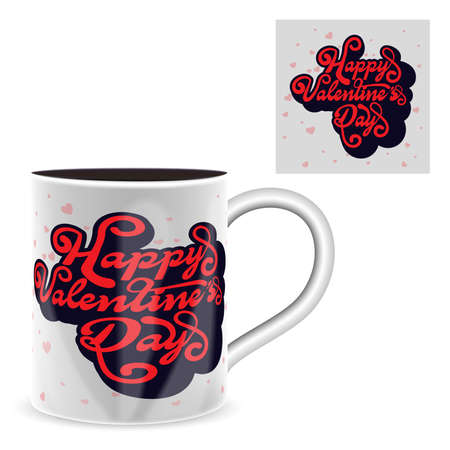 Valentines heart. Decorative heart background with lot of valentines hearts. Vector illustration. Valentines day illustrations and typography elementsのイラスト素材