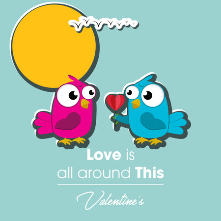Valentine's day sale background with heart. Modern design.Universal vector background for poster, banners, flyers, card,advertising brochurのイラスト素材