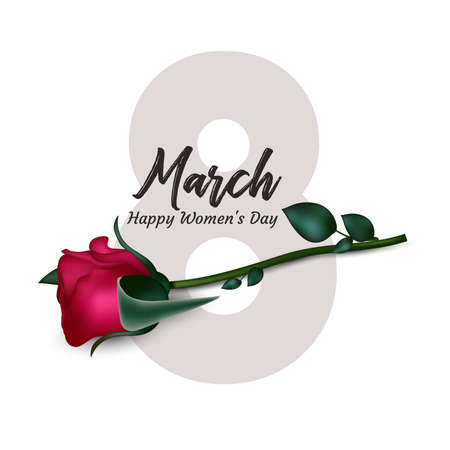 International women's day poster. Woman sign. Origami design template. Happy Mother's Day.のイラスト素材
