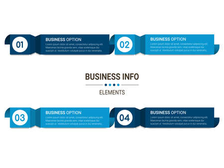 Business data visualization. Simple infographic design template. Abstract vector illustration.のイラスト素材