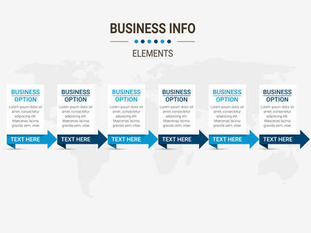 Infographic design vector and marketing icons. can be used for workflow layout, banner, diagram, number options, step up options, web design.のイラスト素材