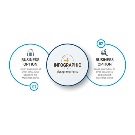 Infographic design vector and marketing icons. can be used for workflow layout, banner, diagram, number options, step up options, web design.のイラスト素材