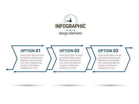Infographic Templates for Business Vector Illustration. can be used for diagram infograph chart business presentation or web , Vector design element illustrationのイラスト素材