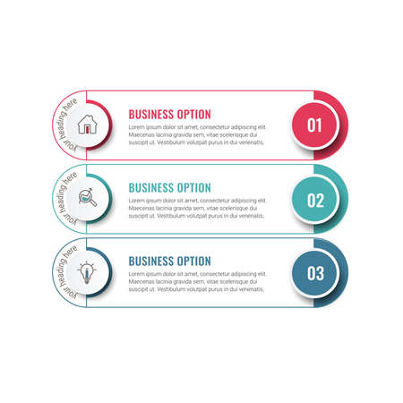Infographic design vector and marketing icons. can be used for workflow layout, banner, diagram, number options, step up options, web design.のイラスト素材