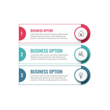 business concept timeline. Infograph template. Can be used for process, presentations, layout, banner,info graph.のイラスト素材