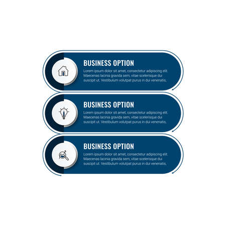 Business data visualization. timeline infographic icons designed for abstract background template. vector banner can be used for workflow layout, diagram,presentation, education or any number option.のイラスト素材