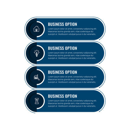 Vector Business infographics. Financial analysis data graphs and diagram, marketing statistic workflow modern business presentation elements vector investment progress icon.のイラスト素材
