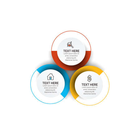Infographics design vector and marketing icons can be used for workflow layout, diagram, annual report, web design. Business data visualization.のイラスト素材