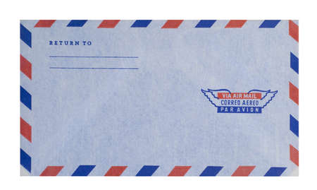 Air mail envelope の写真素材
