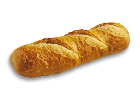 Bread  baguette, isolatedの写真素材