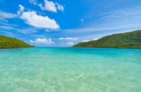 Caribbean sea and skyの写真素材
