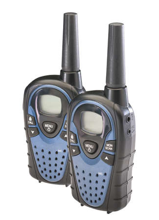 Two walkie talkies  の写真素材
