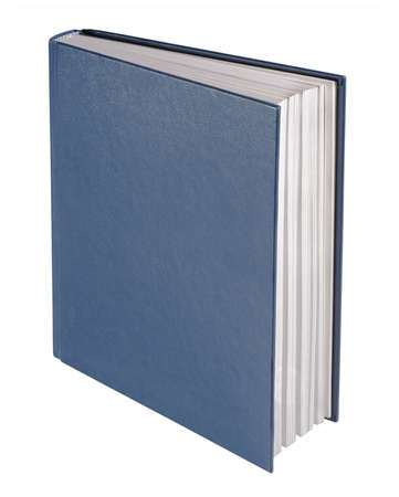 Blue book, isolatedの写真素材