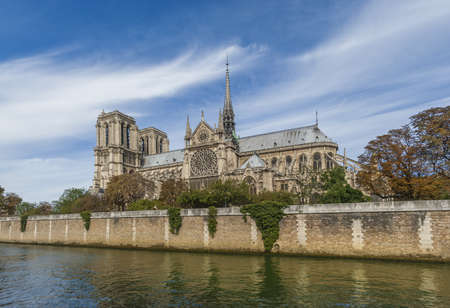 Notre Dame Cathedral - Paris の写真素材