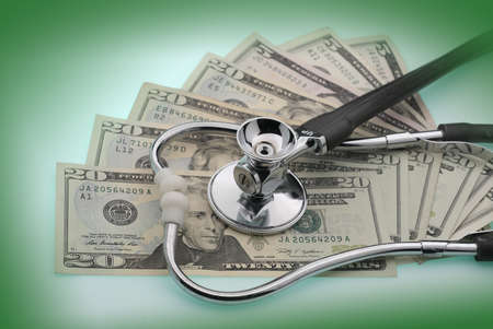 The cost of healthcareの写真素材