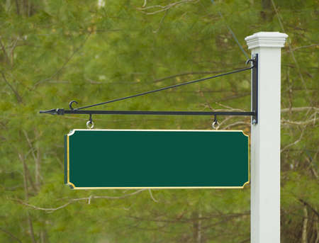 Sign post to new house developmentの写真素材