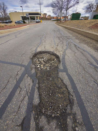 Potholeの写真素材