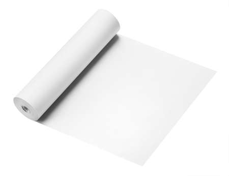 Roll of paper, isolatedの写真素材