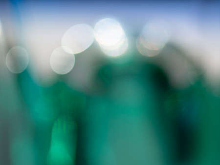 Abstract glass reflectionsの写真素材