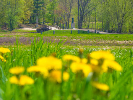 Old North Bridge Concord Mass. USAの写真素材