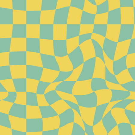 Checkered seamless pattern. Y2K style 90s digital paper. surface design illustration. Colorful tile repeat backdrop. simple flat design fabric textile design backgroundのイラスト素材