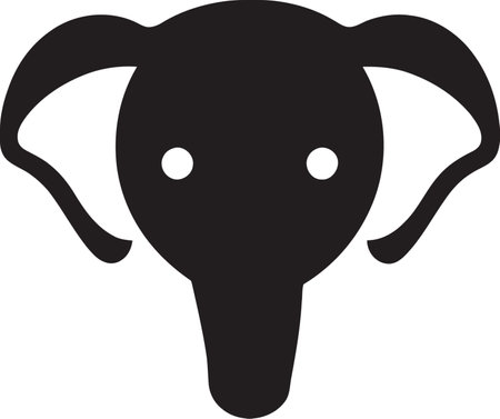 Elephant Logo for Advertising A Eye Catching and Attention Grabbing Design Elephant Logo for Packaging A Stylish and Appのイラスト素材