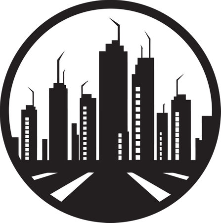 TowerCraft Precision Vector Building Logo StructureSpark Sleek Building Vector Emblemのイラスト素材