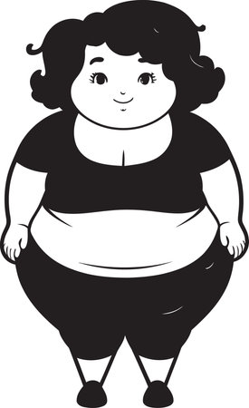 RadiantSelfAura Dynamic Empowerment Icon EmpowerCurveMark Precision Vector Woman Empowermentのイラスト素材