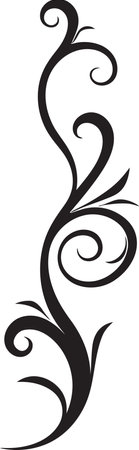 Petals Reverie Floral Icon Design Whispering Symphony Vector Floral Emblemのイラスト素材