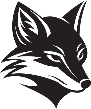 Fox One Precision Craft Car Iconic Emblem Vehicular Vixen Fox One Logo Vectorのイラスト素材