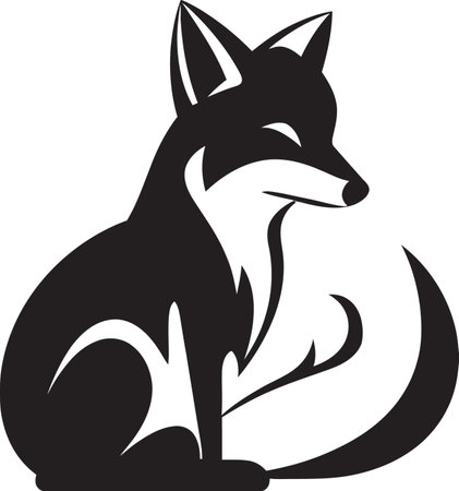 Foxfleet Elegance Car Logo Vector Design Nimble Fox Pursuit Iconic Car Emblemのイラスト素材