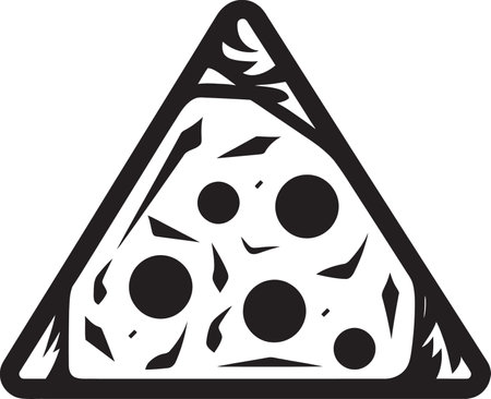Tasty Slice Treat Logo Vector Icon Supreme Slice Savory Iconic Emblem Designのイラスト素材