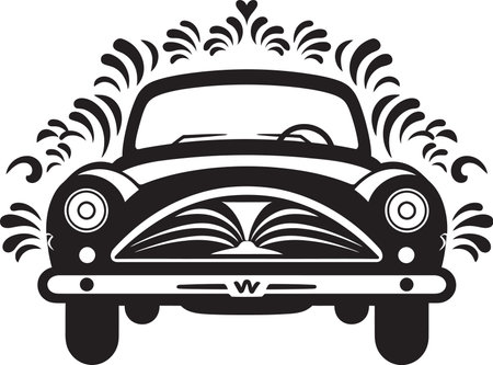 Historical Highway Vintage Car Mark Olden Days Drive Car Emblemのイラスト素材