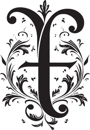 Fine tuned Script Refined Font F Decor Vector Gilded Elegance Luxurious Letter G Vector Fontのイラスト素材