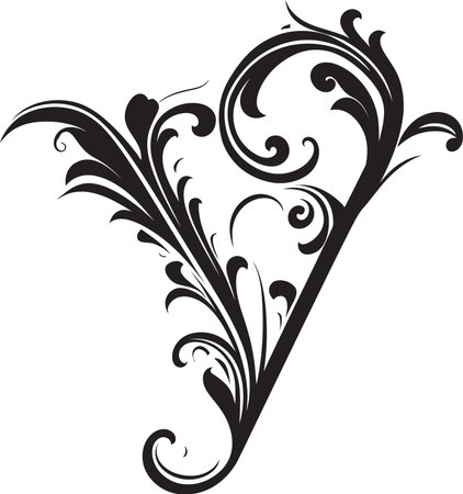 Yin Yang Elegance Balanced Font Y Vector Art Yuletide Aura Cheerful Letter Y Decor Vectorのイラスト素材