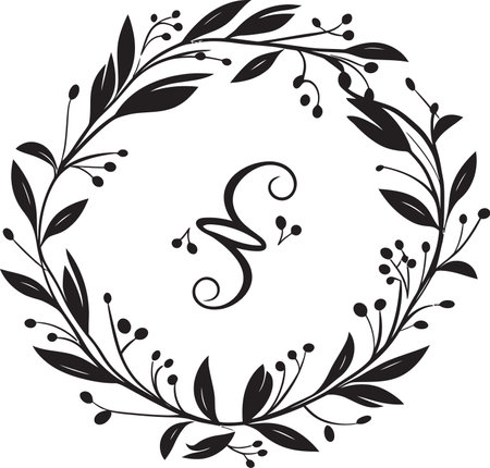 Noir Gardenia Impressions Hand Drawn Vector Logo Sketches Elegant Noir Bouquets Intricate Floral Logo Iconsのイラスト素材