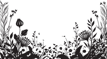 Fanciful Floral Whirl Iconic Logo Element Exquisite Floral Artistry Handcrafted Vector Designのイラスト素材