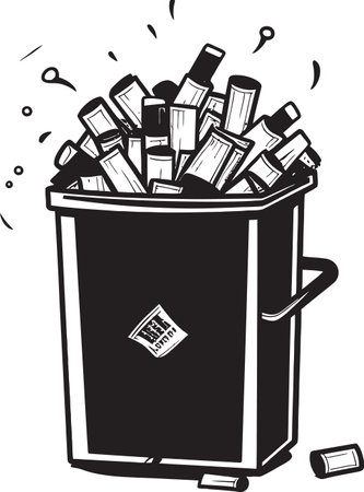 Disposed Cigarette Icon Black Vector Quitted Habit Emblem No Smoking Vectorのイラスト素材