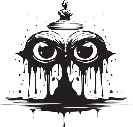 VisionMark Sleek Eye Symbolization OpticViewGraffix Elegant Vector Vision Emblemのイラスト素材