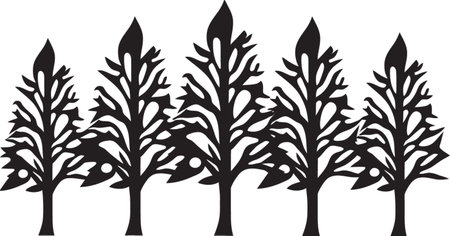 Arbor Impression Tree Icon Logo Leaf Badge Vector Logo Treeのイラスト素材