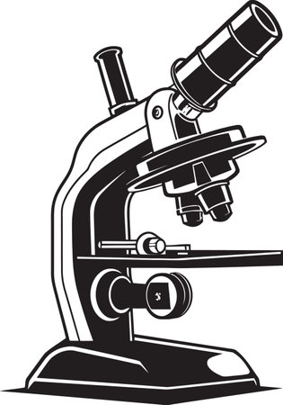 Lens Viewfinder Icon Black Logo NanoFocus Insight Vector Emblemのイラスト素材