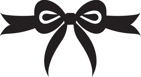 Timeless Ribbon Elegance Decorative Emblem Intricate Ribbon Patterns Vector Design Elementのイラスト素材
